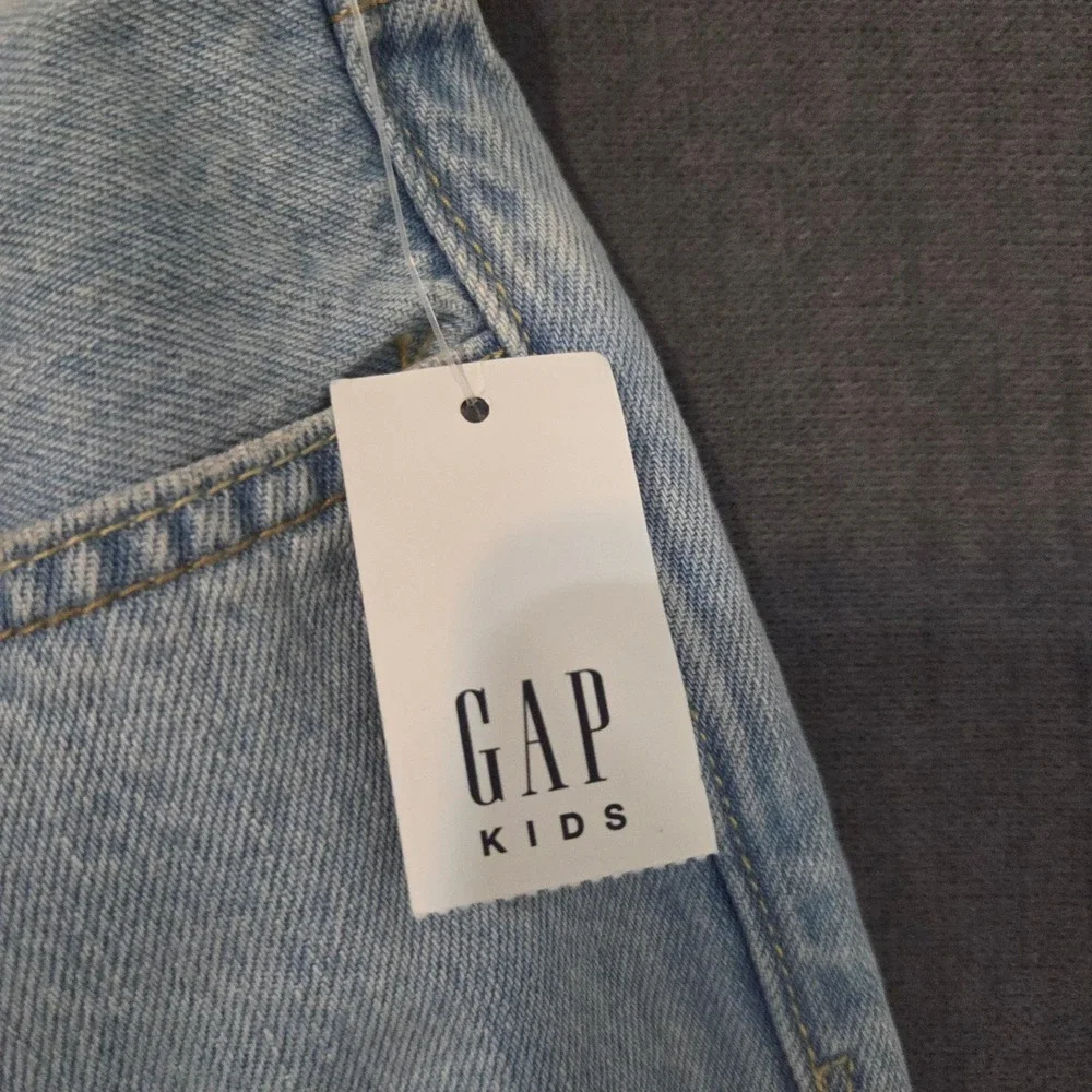 Gap Easy Taper Jeans‎ Kids Size 16 Light Blue Wash Denim Gap For Good NWT